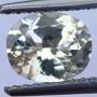 Ceylon Sapphire White Oval 0.99 carats
