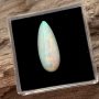 Andamooka Opal Solid Pear Cabochon 17x7mm