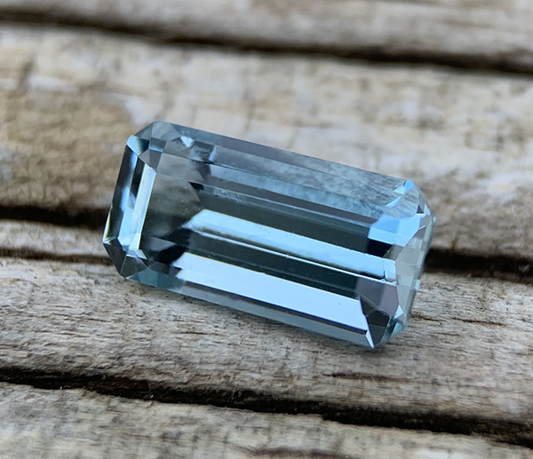 Aquamarine Emerald Cut 1.12 carats – Langford Gems