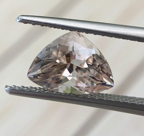 Beryl Morganite Peach Modified Trilliant 1.53 carats