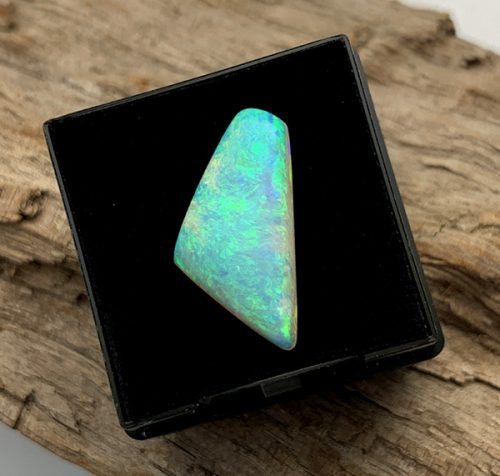 Andamooka Opal Freeform Cabochon 19.5x9.7mm