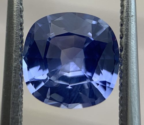 Ceylon Sapphire Blue Square Cushion 6.3mm