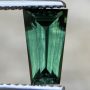 Australian Sapphire Green Tapered Baguette 1.28 carats