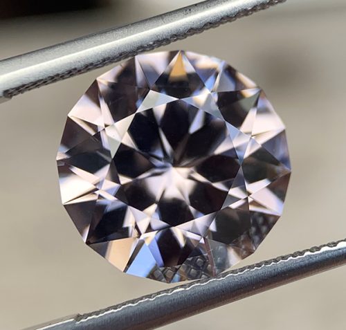 Australian Zircon  Pink Round 11.3mm
