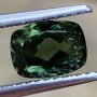 Australian Sapphire Green Cushion 1.25 carats