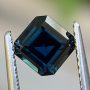 Australian Sapphire Blue Square Emerald Cut 5.8mm