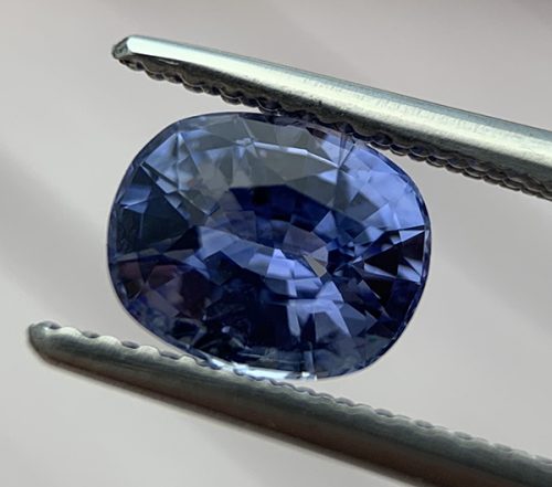 Ceylon Sapphire Blue Cushion 1.33 carats