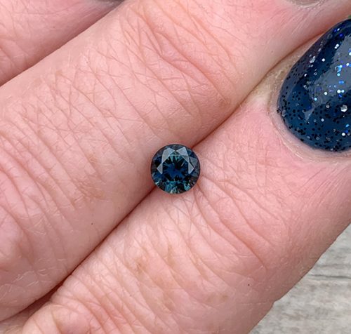 Australian Sapphire Double Blue Round 4.95mm – Langford Gems