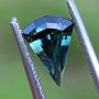 Australian Sapphire Double Blue Pie Wedge 0.85 carats