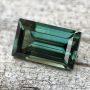 Australian Sapphire Blue Green Baguette 0.64 carats