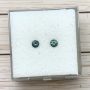 Australian Sapphire Blue Green Round Pair 2.7mm