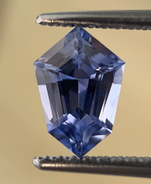 Ceylon Sapphire Blue Fancy Kite 1.18 carats