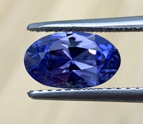 Ceylon Sapphire Blue Oval 1.41 carats