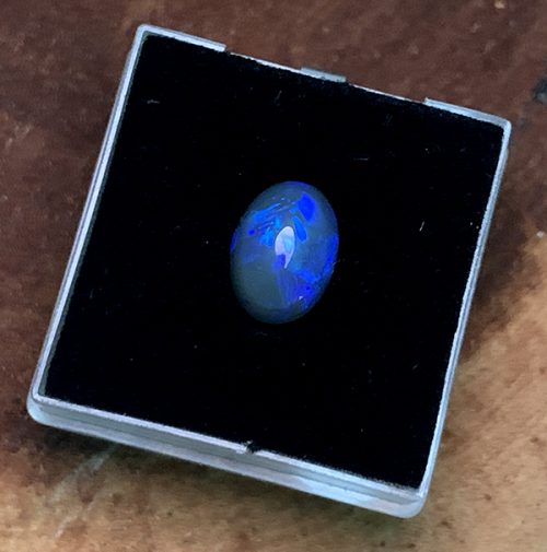 Lightning Ridge Opal Oval Cabochon 9.5x6.9mm