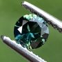 Australian Sapphire Blue Green Round 4.4mm