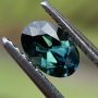 Australian Sapphire Teal Oval 0.61 carats