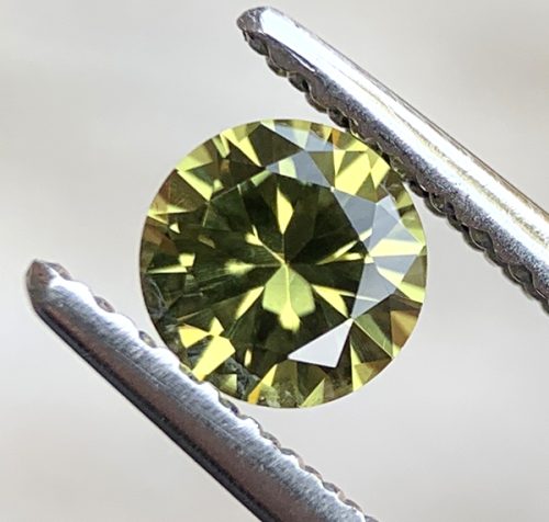 Australian Sapphire Yellow Round 4.6mm
