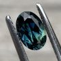 Australian Sapphire Blue Oval 0.6 carats