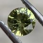 Australian Sapphire Green Yellow Round 4.7mm