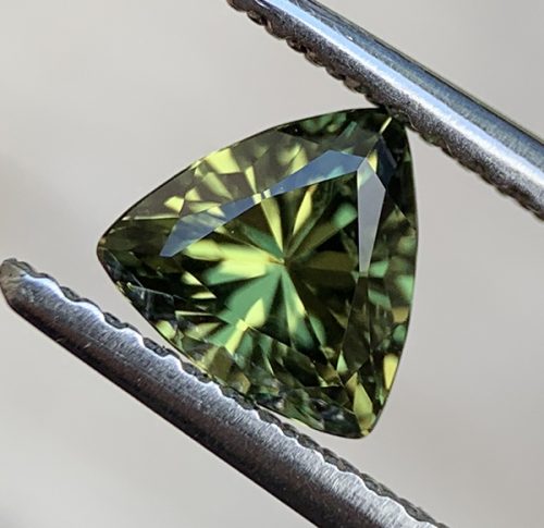 Australian Sapphire Green Trilliant 5.8mm