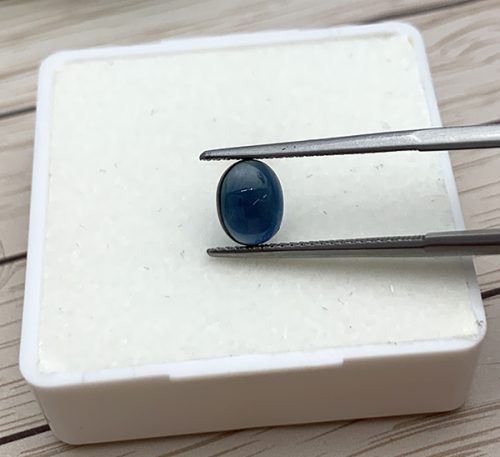 Australian Sapphire Blue Oval Cabochon 1.12 carats