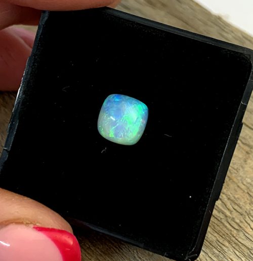 Andamooka Opal Square Cushion Cabochon 8.4mm