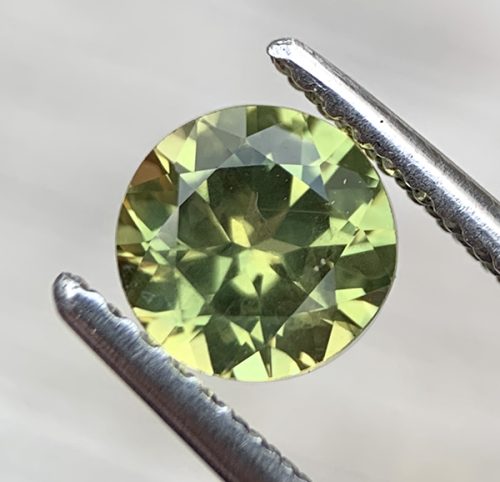 Australian Sapphire Yellow Round 5.65mm