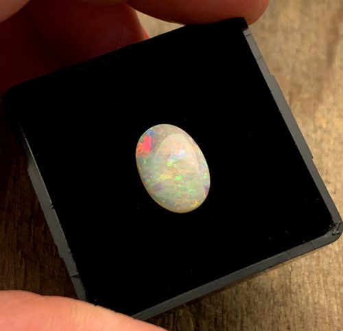 Coober Pedy Opal Oval Cabochon 13.6x9.6mm