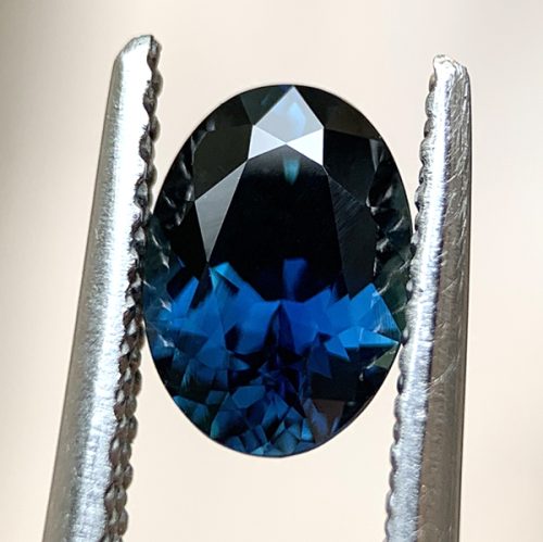 Australian Sapphire Blue Oval 0.93 carats