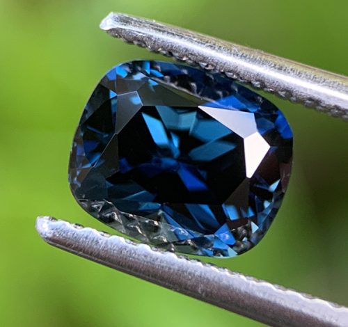 Australian Sapphire Blue Cushion 1.48 carats