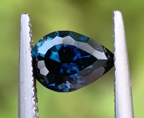 Australian Sapphire Blue Pear 1.08 carats