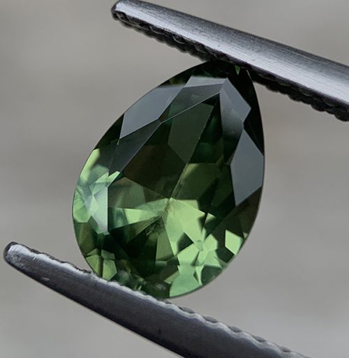 Australian Sapphire Green Pear 1.51 carats